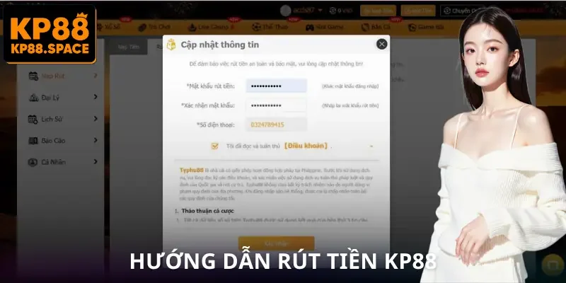 Cách Rút Tiền KP88 - Làm Đúng Bước Là Lợi Nhuận Về Ngay